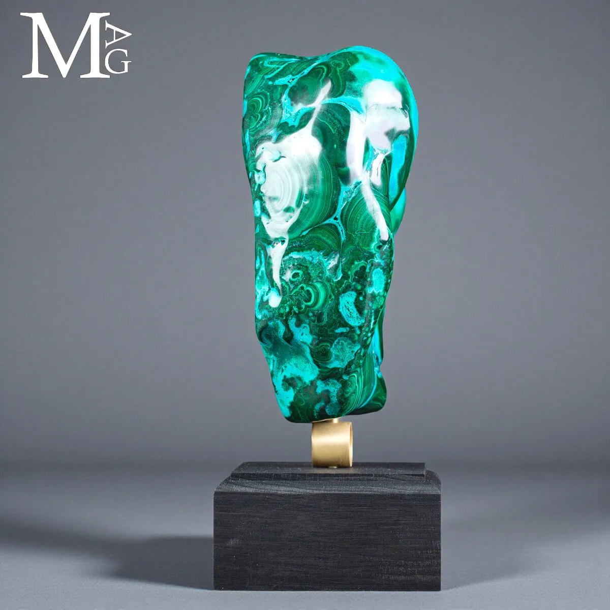 Malachite Botroidale – esemplare della storia mineraria del Congo.
