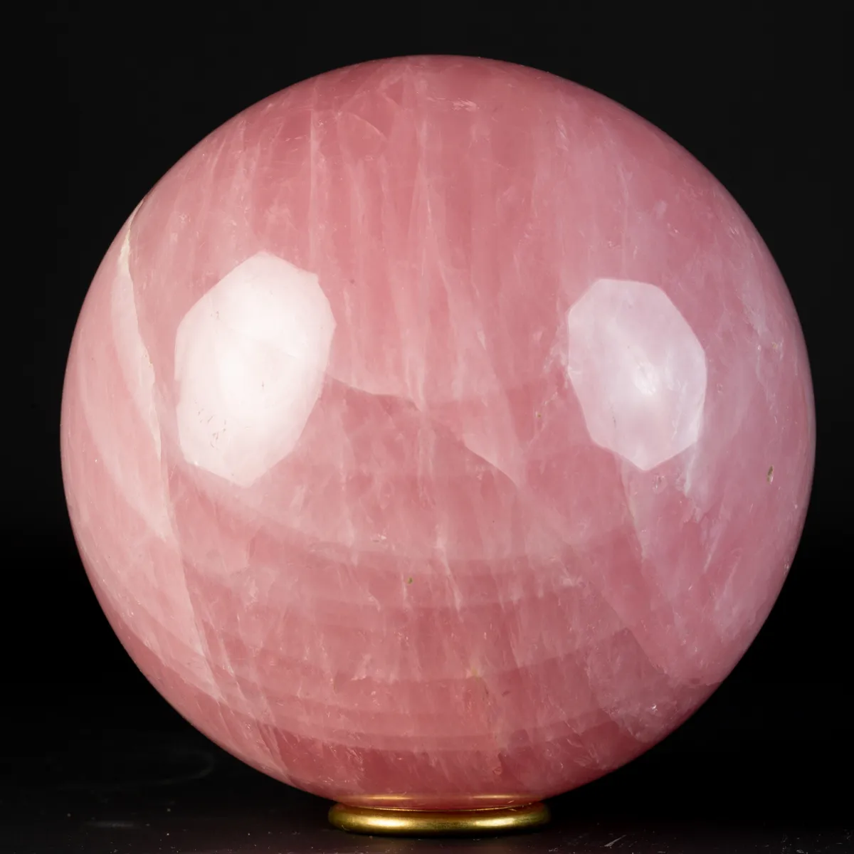 Sfera di Quarzo Rosa