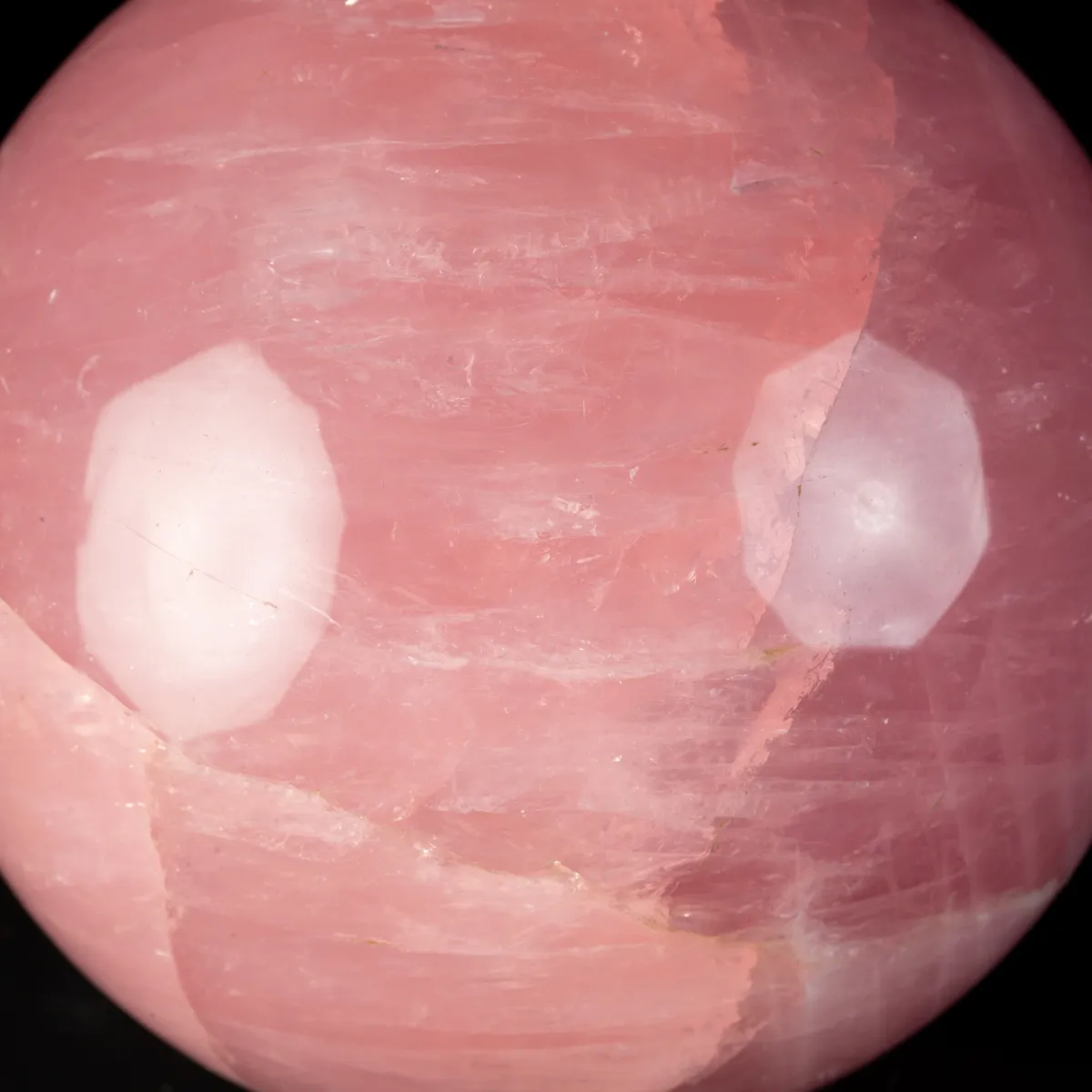 Sfera di Quarzo Rosa