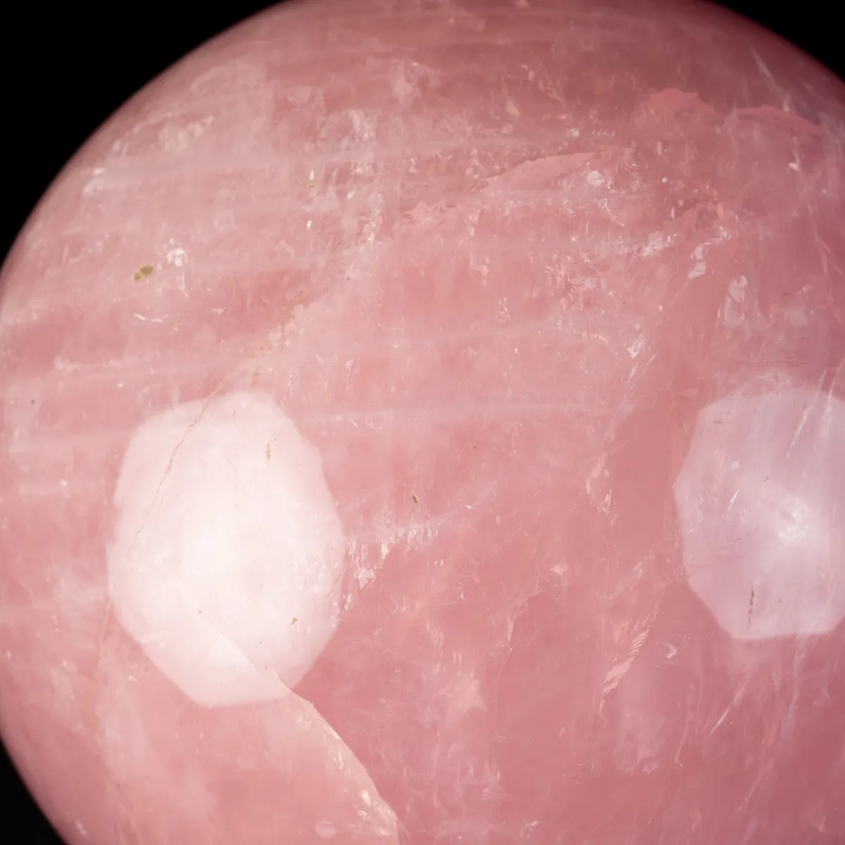 Sfera di Quarzo Rosa