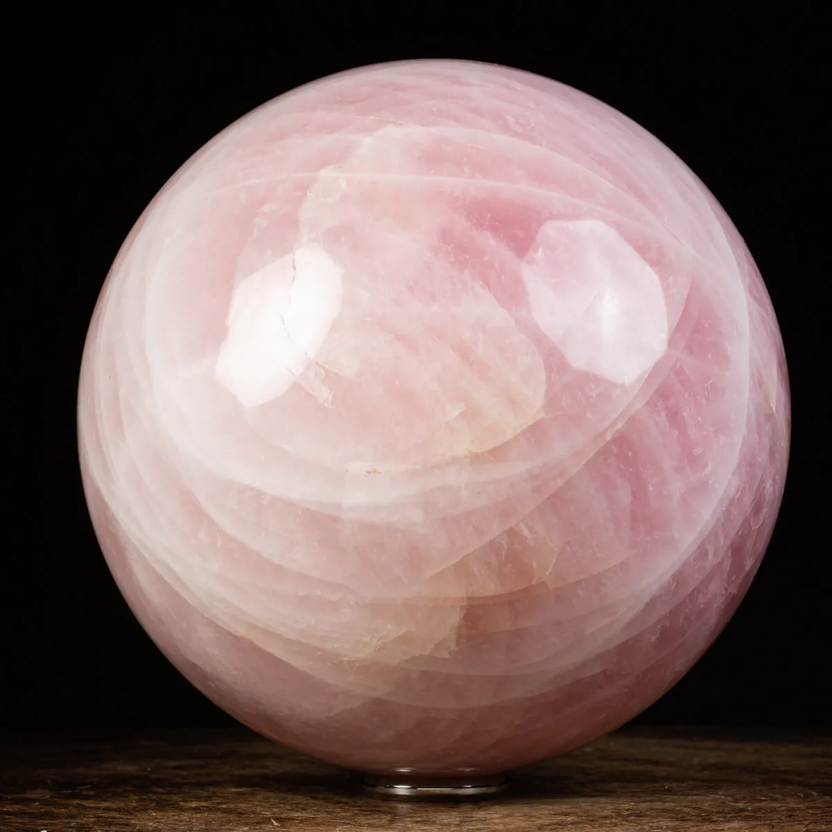 Sfera di Quarzo Rosa