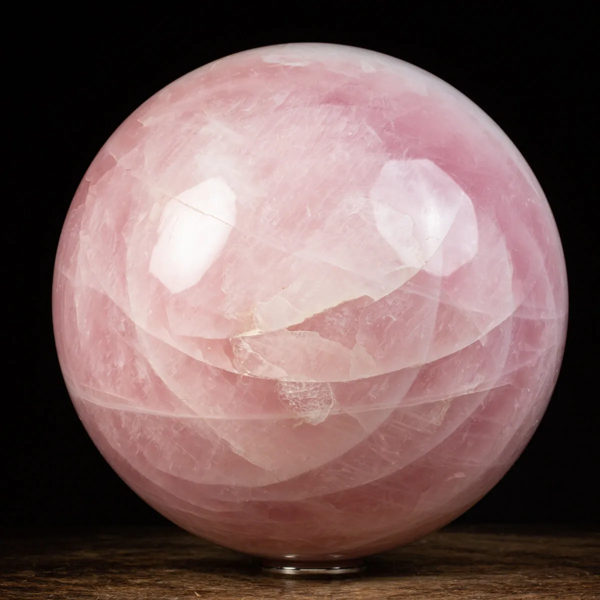 Sfera di Quarzo Rosa