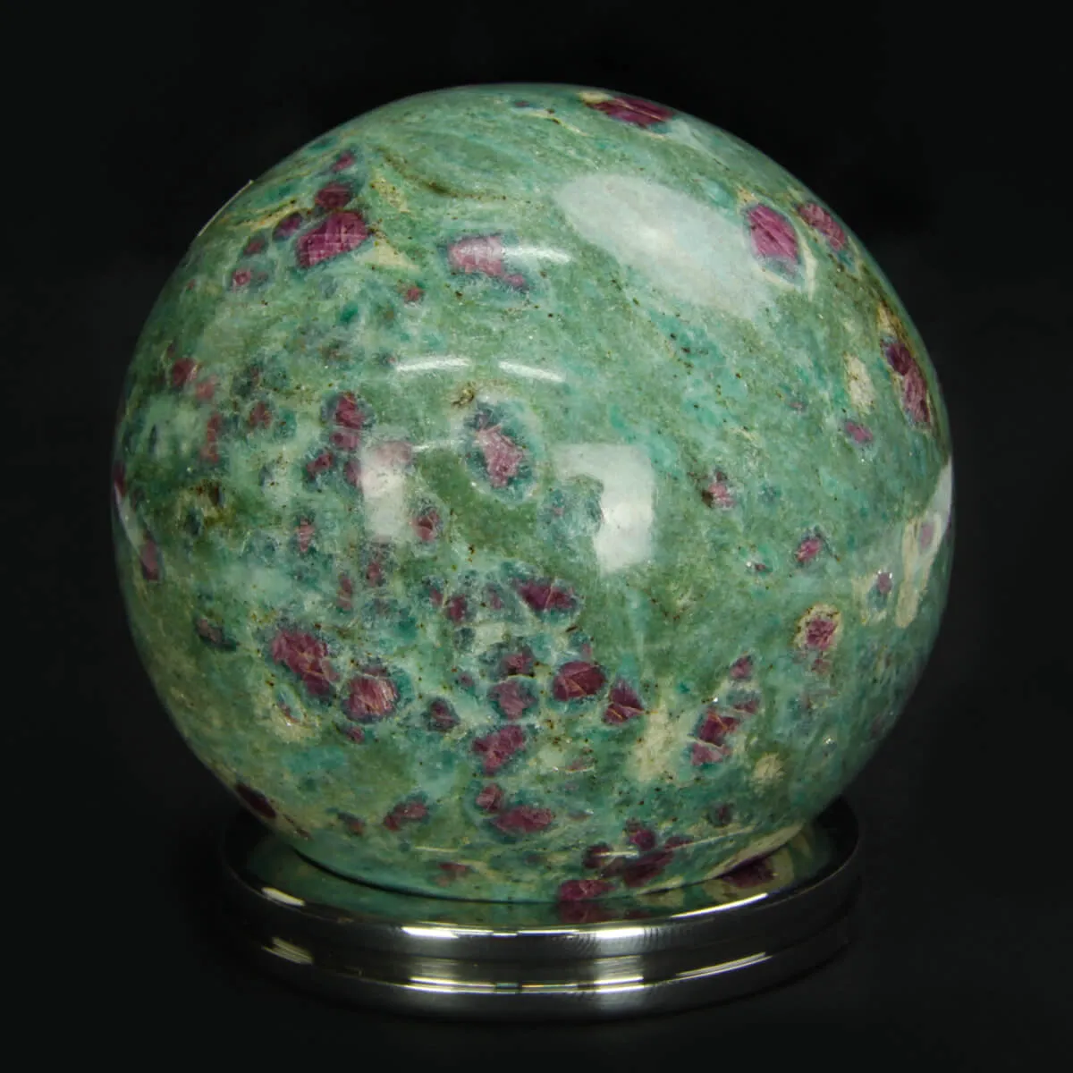 Sfera di Rubino-Fuchsite