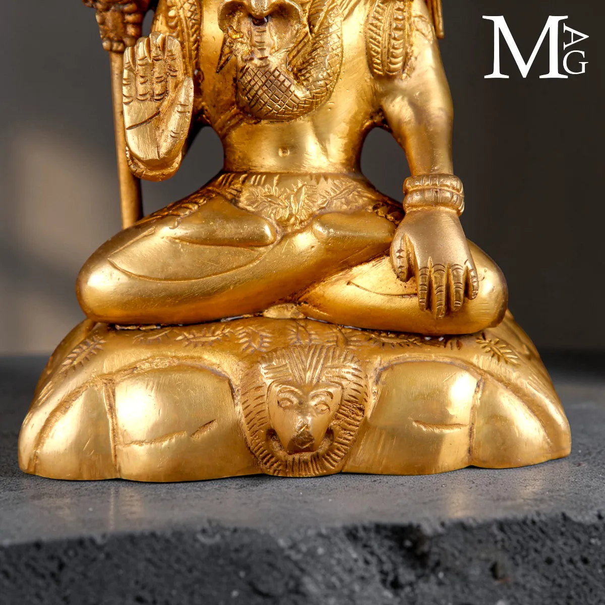 Statua di Shiva in Ottone – Fusione a Cera Persa, India