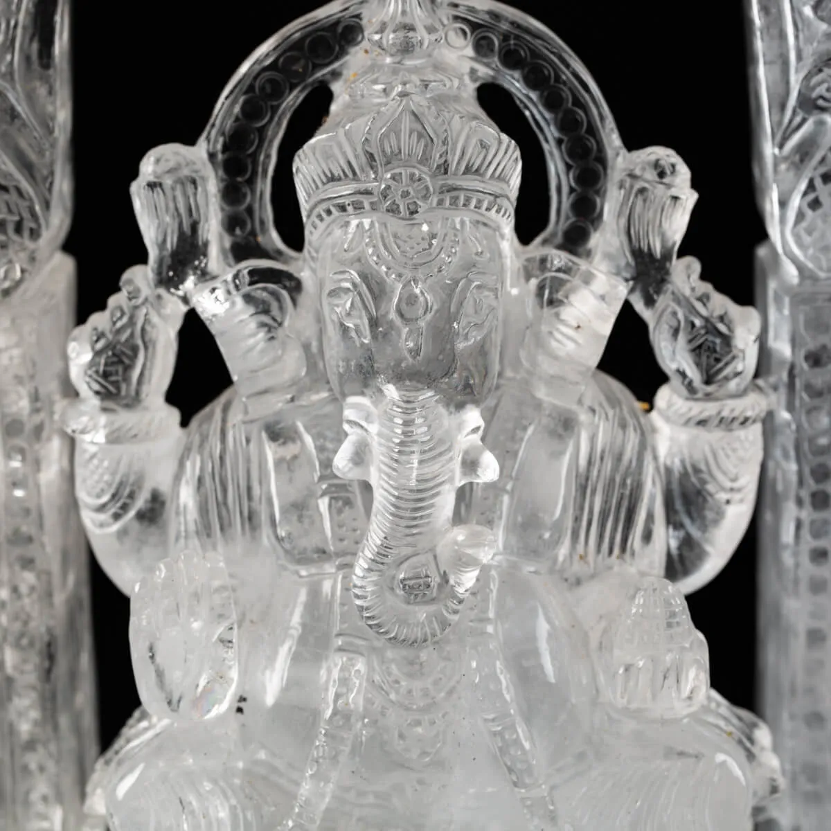Statua Ganesh Quarzo (4775g)