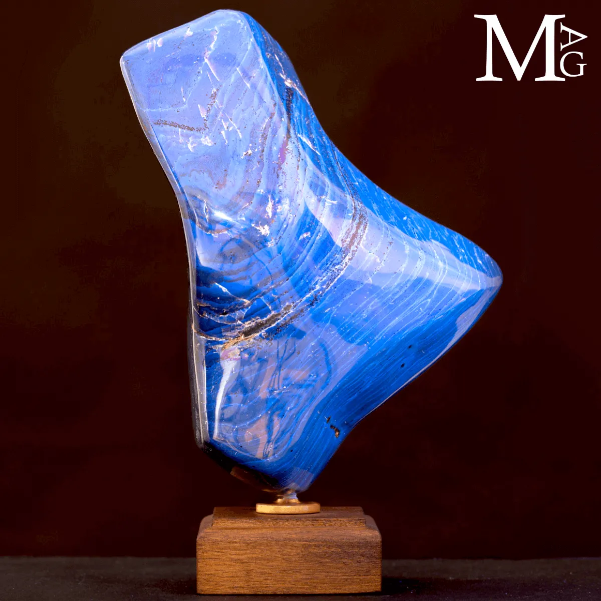 Ambra Blue di Sumatra - I Colori delle fluorescenze.