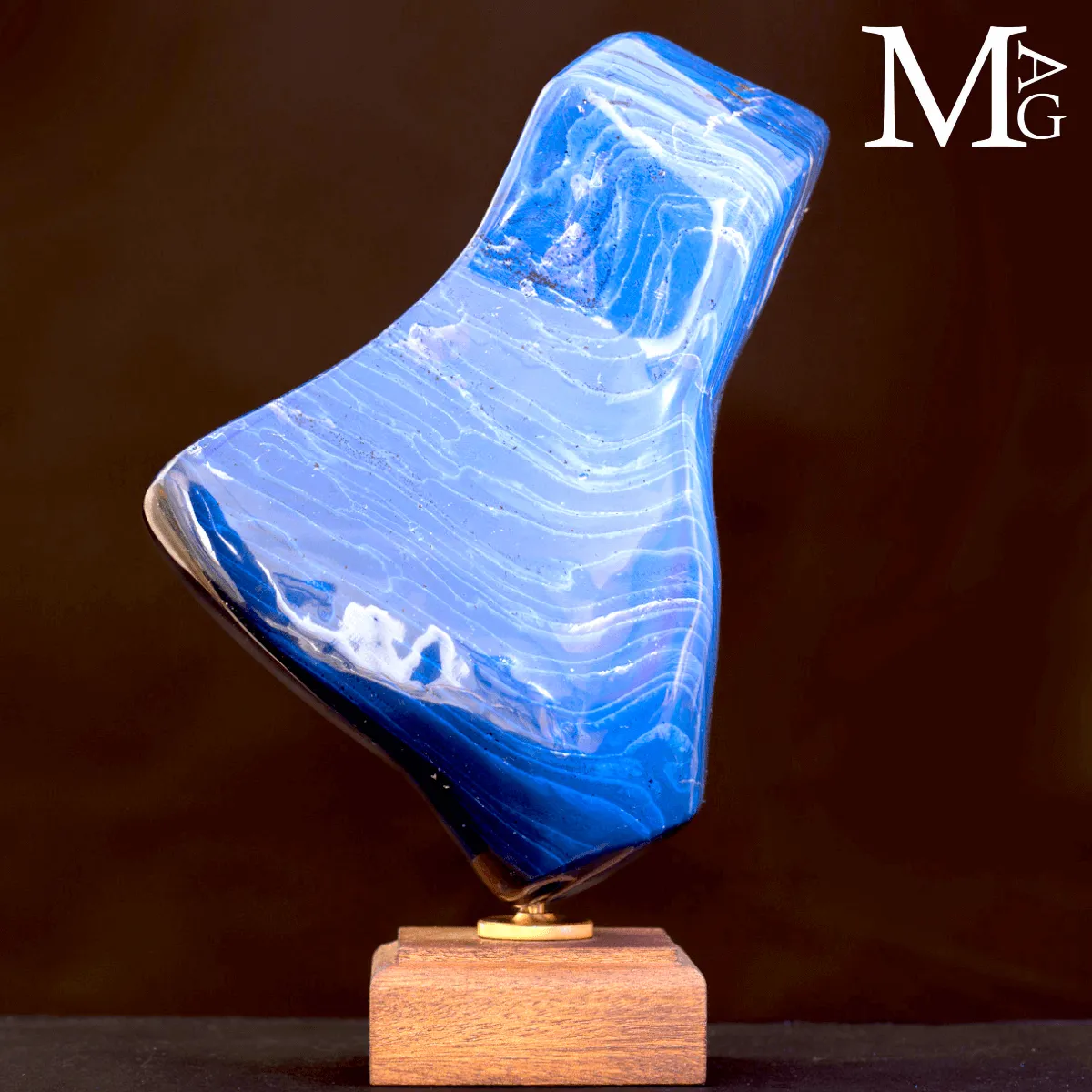 Ambra Blue di Sumatra - I Colori delle fluorescenze.