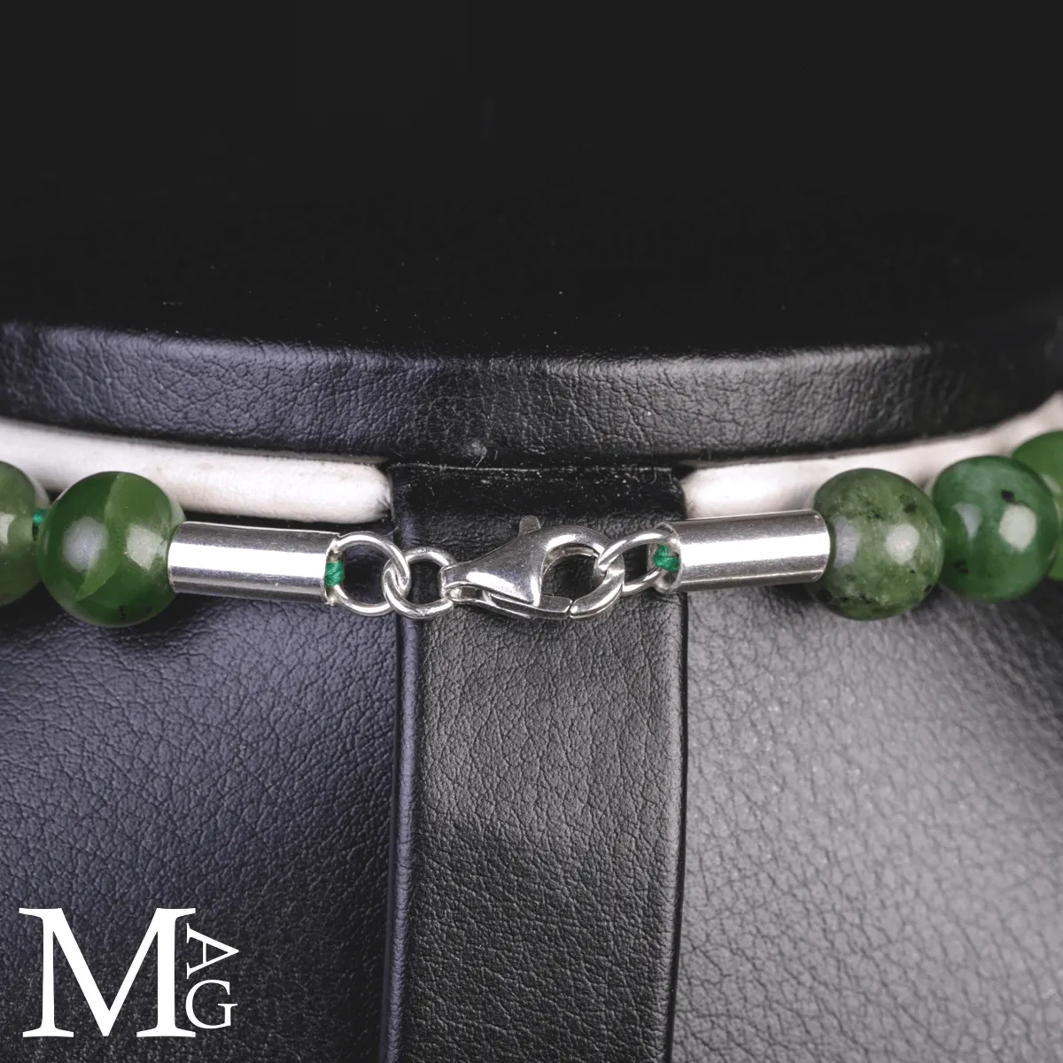 Collana in Giada Nefrite - Equilibrio.
