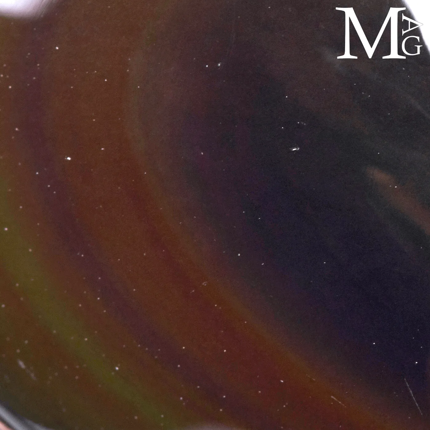 Ciondolo in Argento con Ossidiana Arcobaleno