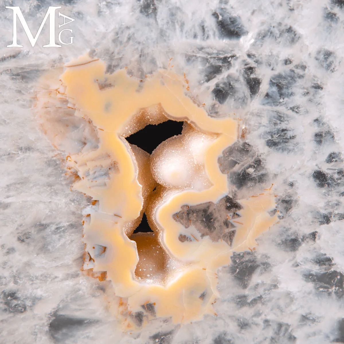 Fetta di Agata Naturale – Geode Luminoso